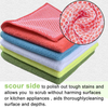 Tricol microfiber mesh cleaning cloth Car Bumpers Cleaning Cloths details washing quick dry Used Clothes