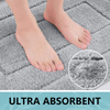 Microfiber Bath Mat Quick Dry Soft Slip Anti Bath Rugs Super Shaggy Foot Rug Bathroom Mat Floor Carpet