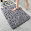 Soft Memory Foam Shower Bathroom Bath Floor Mat Rugs Quick Dry Super Water Absorbent Non Slip Stone Bath Mat