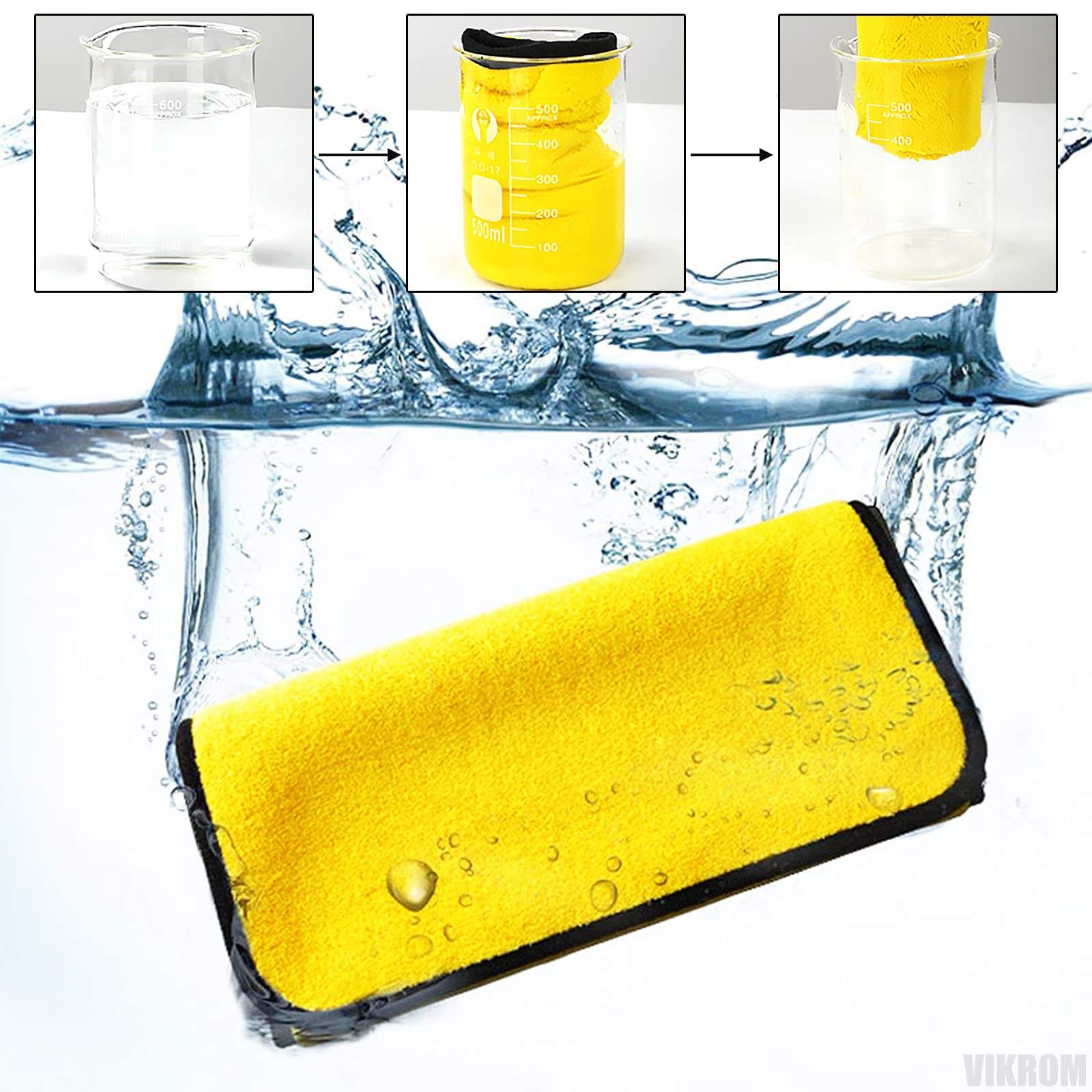 Custom Logo Microfiber 600gsm 800gsm Strong Absorbent Coral Fleece Car Wash Cleaning Drying Cloth Towel For Washing Car