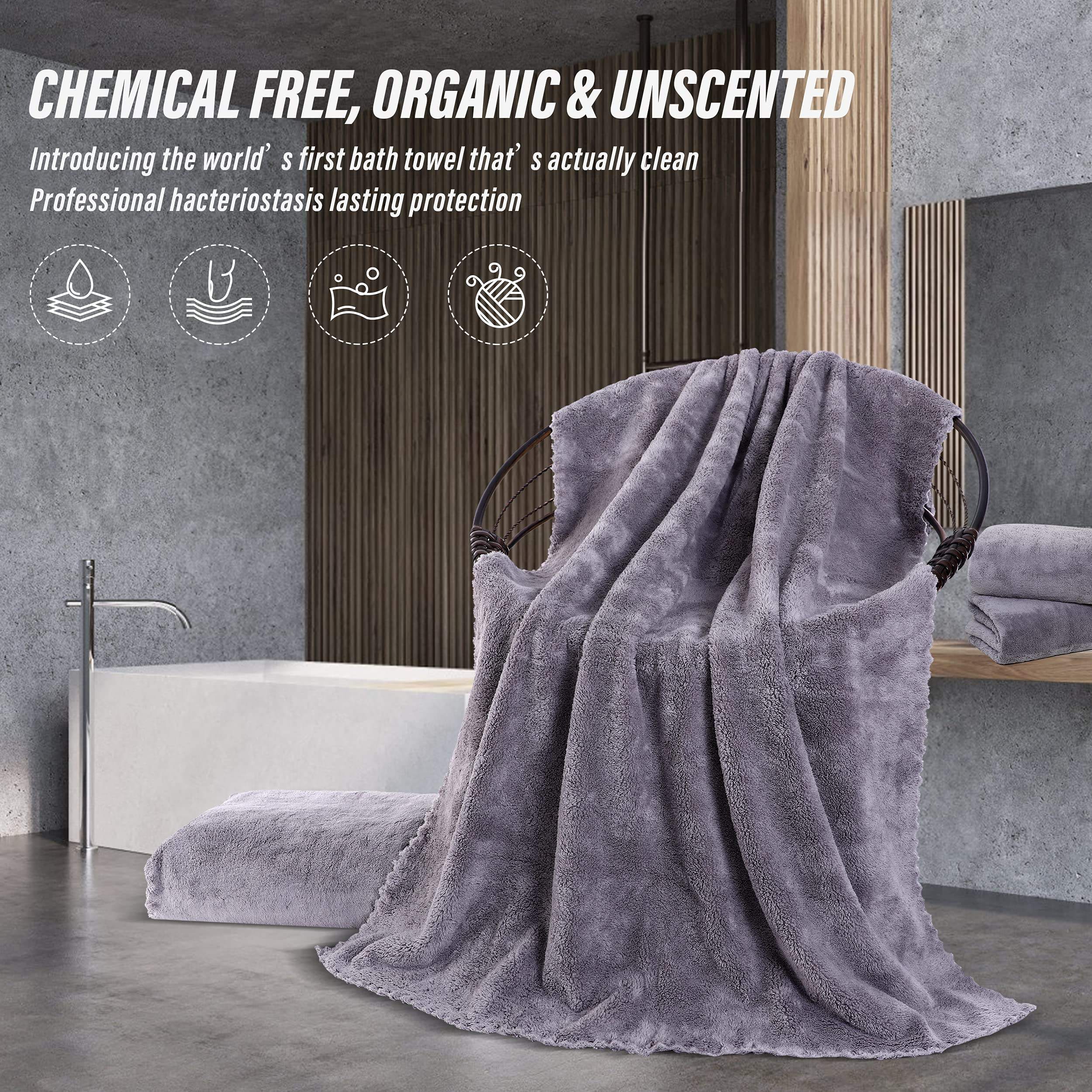 Microfiber Coral Velvet Highly Absorbent Towels Multipurpose Use as Bath Fitness Bathroom Shower