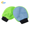 Microfiber Rounded Corners Car Wash Mitt Home Kitchen Bathroom Multifunctional Mitt Car Cleaning Mitt