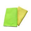 Custom 16*16'' Colorful New Fashion Home Cleaning Waffle Quick Drying Double Side Microfiber Towel Cloth