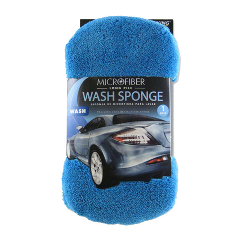 Chenille Water Absorption High Density Foam Pad Chenille Surface Washing Clean Microfiber Car Sponge