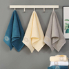 35*75 cm 70*140 cm custom logo package hand face bath towels sets 100% pure cotton 3 pieces towel set