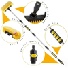 23Pcs Exterior Interior Car Wash Cleaning Tools Kit Tire Towels Drill Brush Window Scraper Set with Box Car Wash Equipment