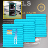 Microfiber Cleaning Towels Polyester Polishing Cloth for Car Wash Absorbent Kitchen Towels Microfiber Cleaning Cloth