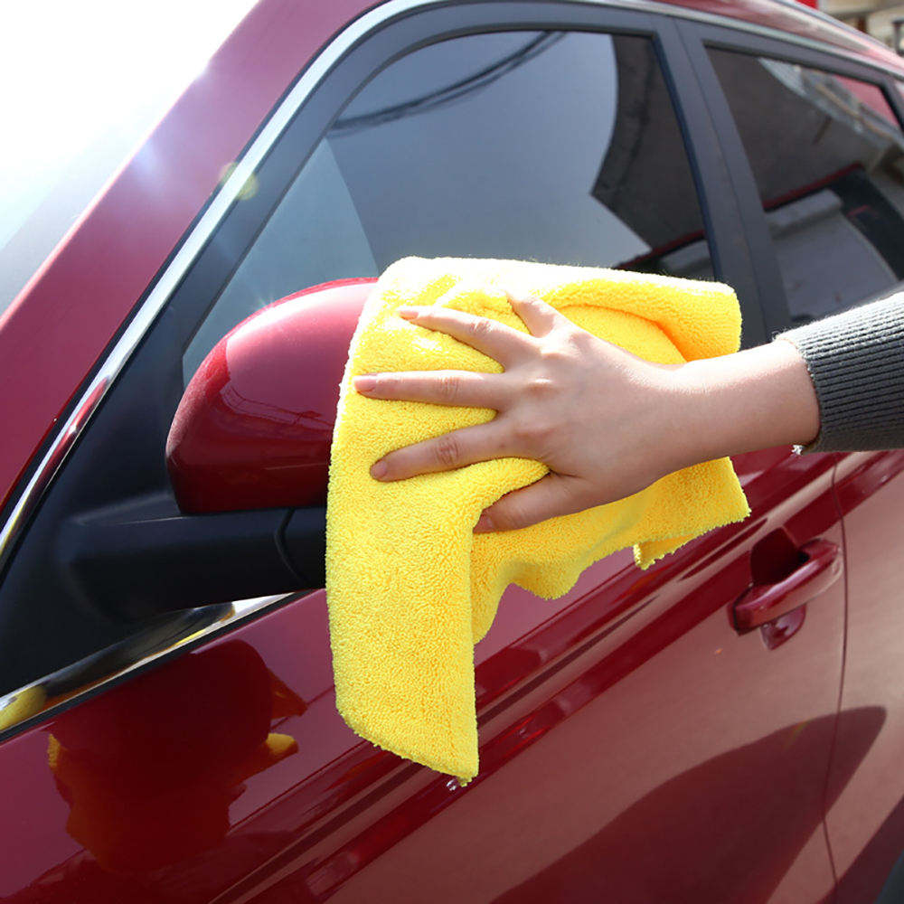 Car Care Detailing Microfiber Towels Micro Fiber High and Low Wool Quick-dry Car Wash Towel