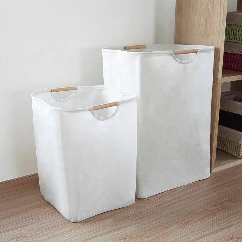 Dirty Clothes Laundry Basket Organizer Bag Household Bedroom Bathroom Foldable Portable Laundry Fabric Dirty Clothes Storage