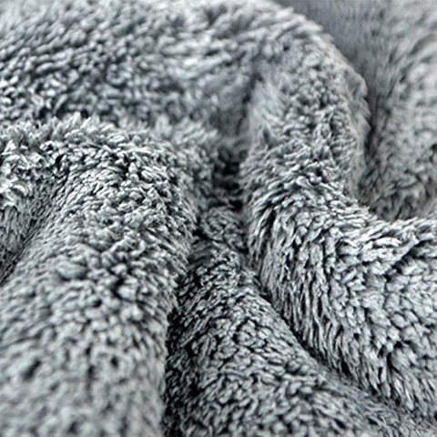 China Whosale 1200gsm Plush Car Buffing Polishing Towel Microfiber Cleaning Cloth