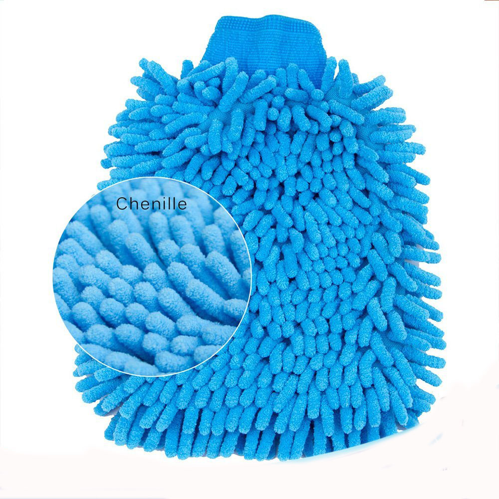 Chenille Microfiber Premium Scratch Free Wash Mitt