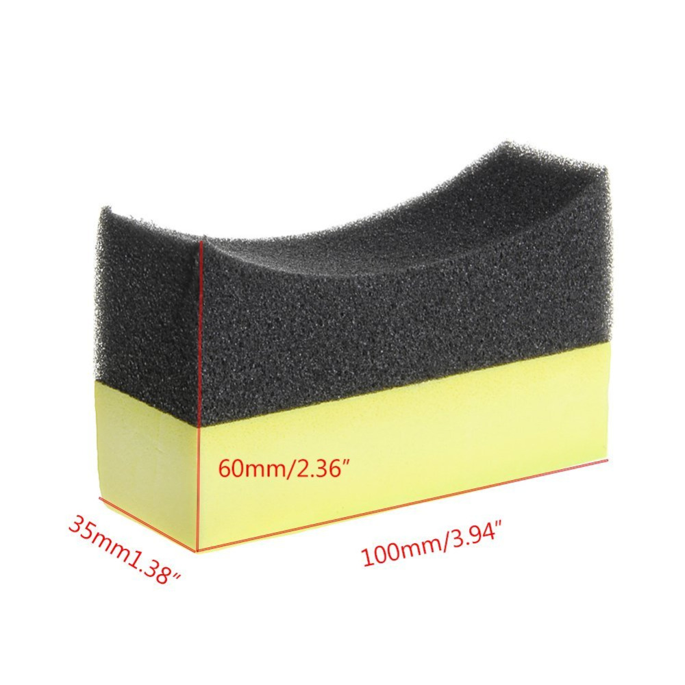 Microfiber Wax & Polish Applicator Car Polishing Foam Wax Applicator Pad