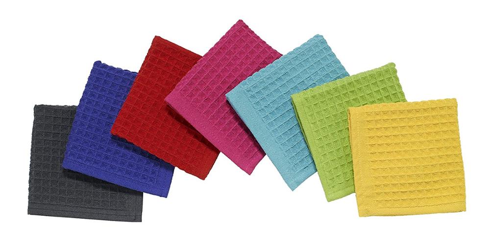 Hot selling microfiber waffle towel