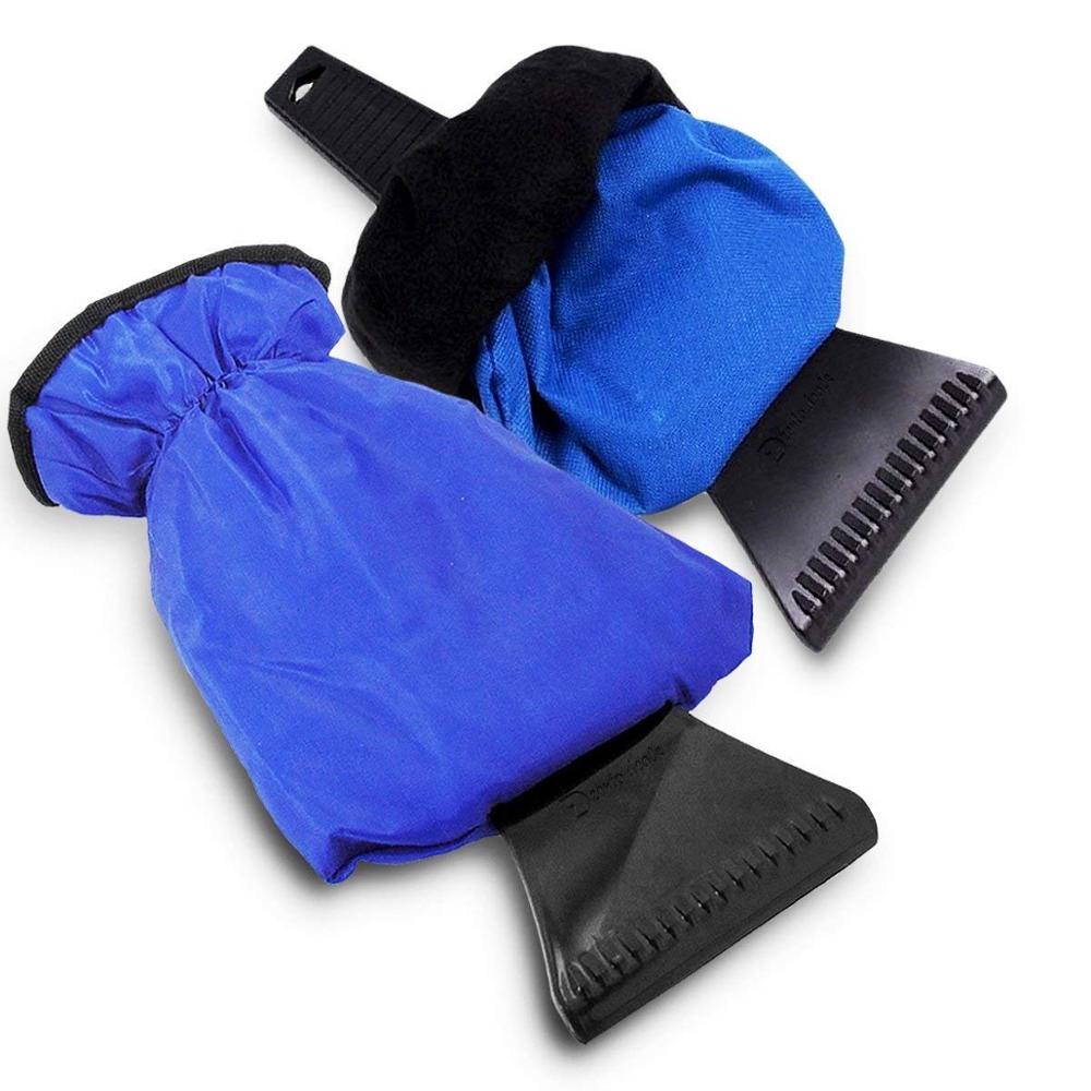 Car Vehicle Waterproof Ice Scraper Gloves