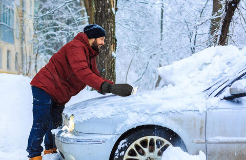 Cleaning Tool Winter Car Accessories New Cheap Price Snow Ice Scraper Mitt