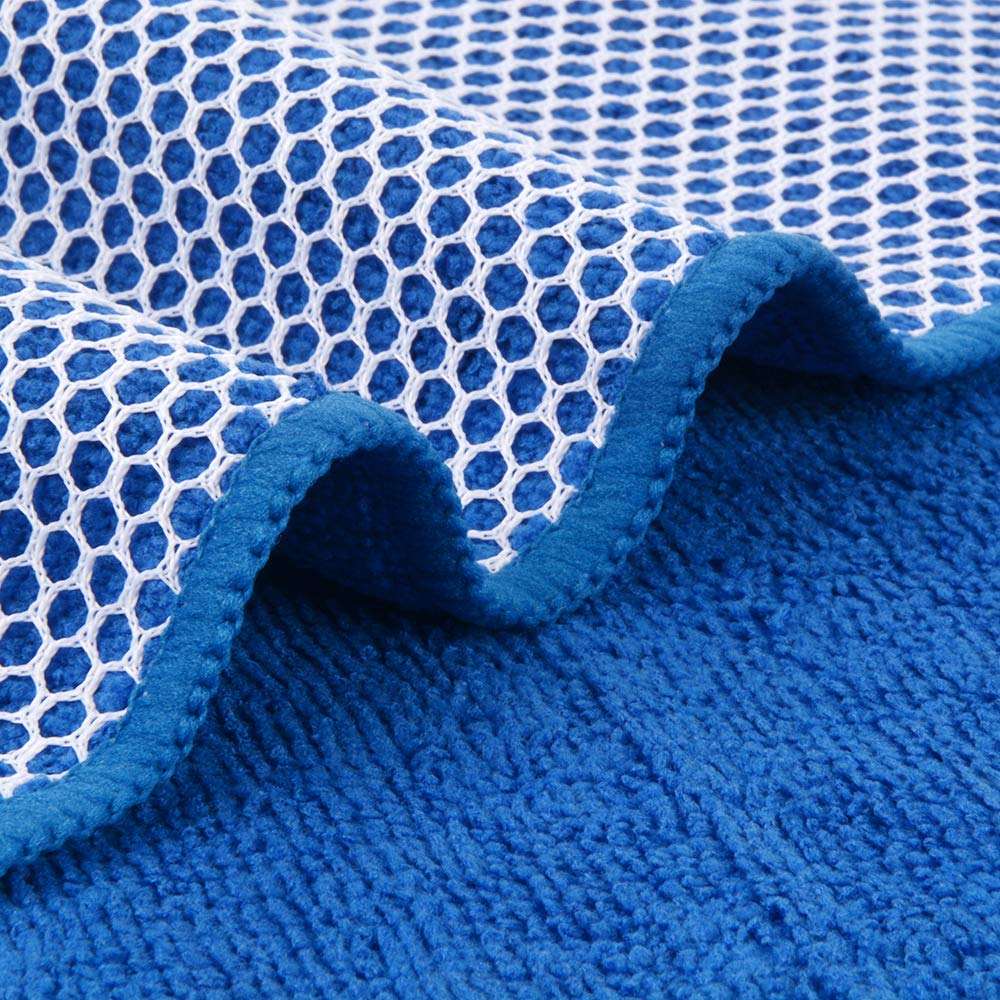 Edgeless Ultra Thick Plush Microfiber Cleaning Cloth Super Absorbent And Quick Drying Micro fiber Car Wash Towel