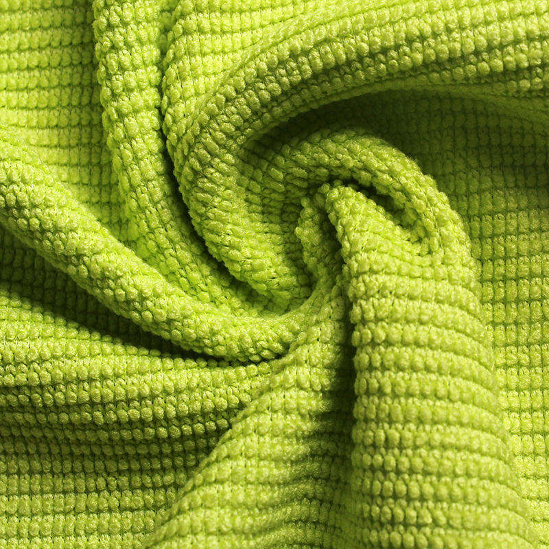 Microfiber Twisted Loop Microfiber Windscreen Auto Glass Drying Towel for Car Wash Detailing