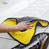 Automotive Detail Strong Absorbent Microfiber Coral Wool Non-shedding 600-1200gsm Automotive Polished Microfiber Towel