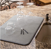 Soft Tender Microfiber dish drying mat Strong Water Absorbent Kitchen Mat