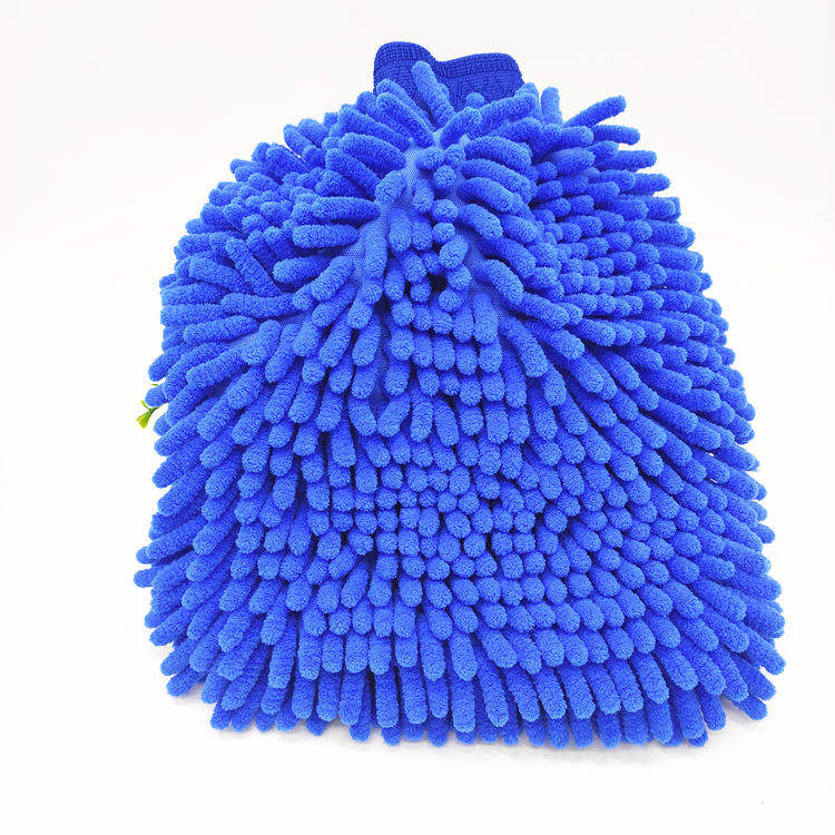 Premium Scratch Free Chenille Car Wash Mitt Cleaning Microfiber Car Polish Clean Mitt