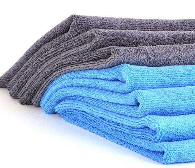16X16 Inch 400gsm Edgeless Microfiber Cleaning Cloth Long And Short Pile Microfiber Towel For Car Wash/Cleaning