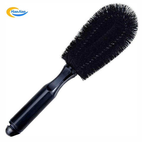 Universal Car Wheel Rims Tire Washing Handle Brush Auto Car Wheel Cleaning Brush for Cleaning Car Wheel