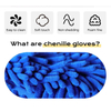 High Quality Microfiber Waterproof Car Washing Mitt In Microfiber Material Car Wash Mitt Chenille Gloves