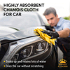 Premium 26"x17" Super Absorbent Reusable Shammy Cloth PVA Chamois Towel for Cars Drying Faster Dry Scratch-Free and Lint-Free