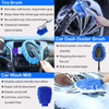 26Pcs Car Accessories Kit Detailing Drill Brushes Buffing Sponge Pads Car Wash Kit Interior Exterior Wheel Car Brush Set