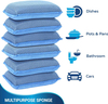 Microfiber Kitchen Sponge Non Scratch Heavy Duty Dish washing Cleaning sponges