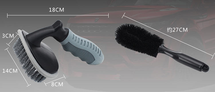 Wholesale Quality Plastic Nylon Car Tire Cleaning Brush Details Brush Car Cleaning Tools Bicycle Motorcycle