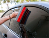 2 in 1 Window Cleaner Tool with Blade Rubber and Sponge Car Windshield Shower Squeegee for Glass Doors Window Squeegee