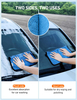 New Long and Short Pile Auto Detailing Polishing Buffing Cleaning Cloth 40*40CM Microfiber Car Wash Towel