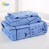 Cotton Bath Towel Thickened Absorbent Gift Three-Piece Towel Set