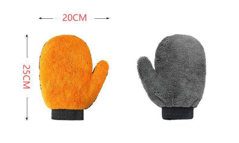 Reusable Cleaning Automotive Gloves car wash mitt Cleaning Gloves Wash Chenille Microfiber Car Wash Cleaning Glove