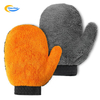 Reusable Cleaning Automotive Gloves car wash mitt Cleaning Gloves Wash Chenille Microfiber Car Wash Cleaning Glove