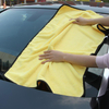 Large size orange car detailing drying towel