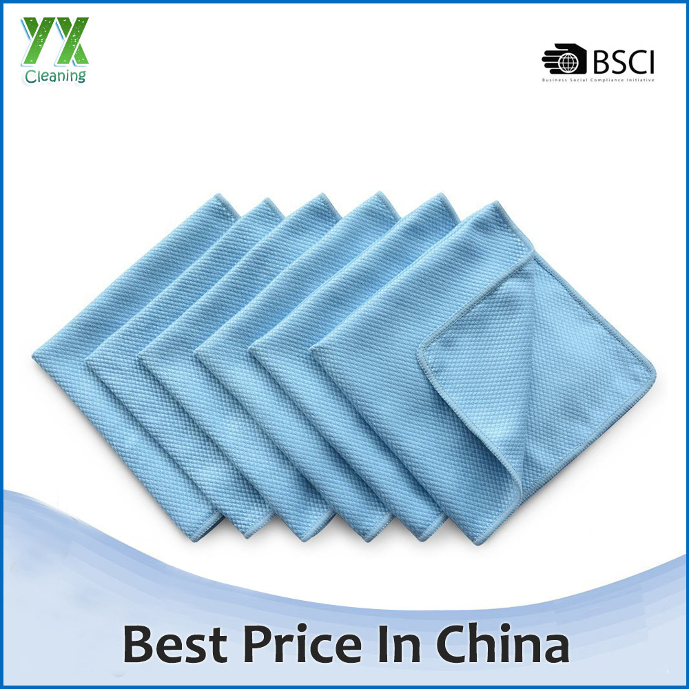 High Quality Lint Free Shine Glass Cleaner Windshield Cloth