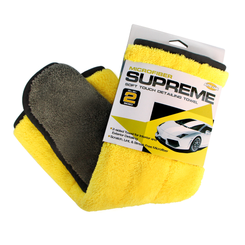 Ultra Fine Quick Drying Microfiber Cleaning Cloth Car Wash Towels 38X45