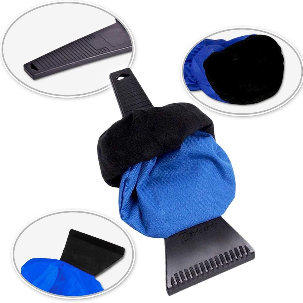 Car Vehicle Waterproof Ice Scraper Gloves