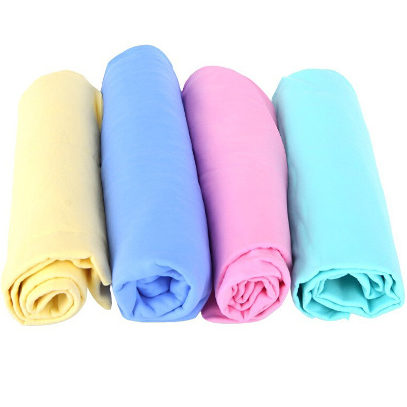 High quality synthetic microfiber pva chamois fabric cloth drying towel