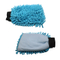 80% Polyester + 20% Polyamide Mixture Cleaning Glove For Car Washing