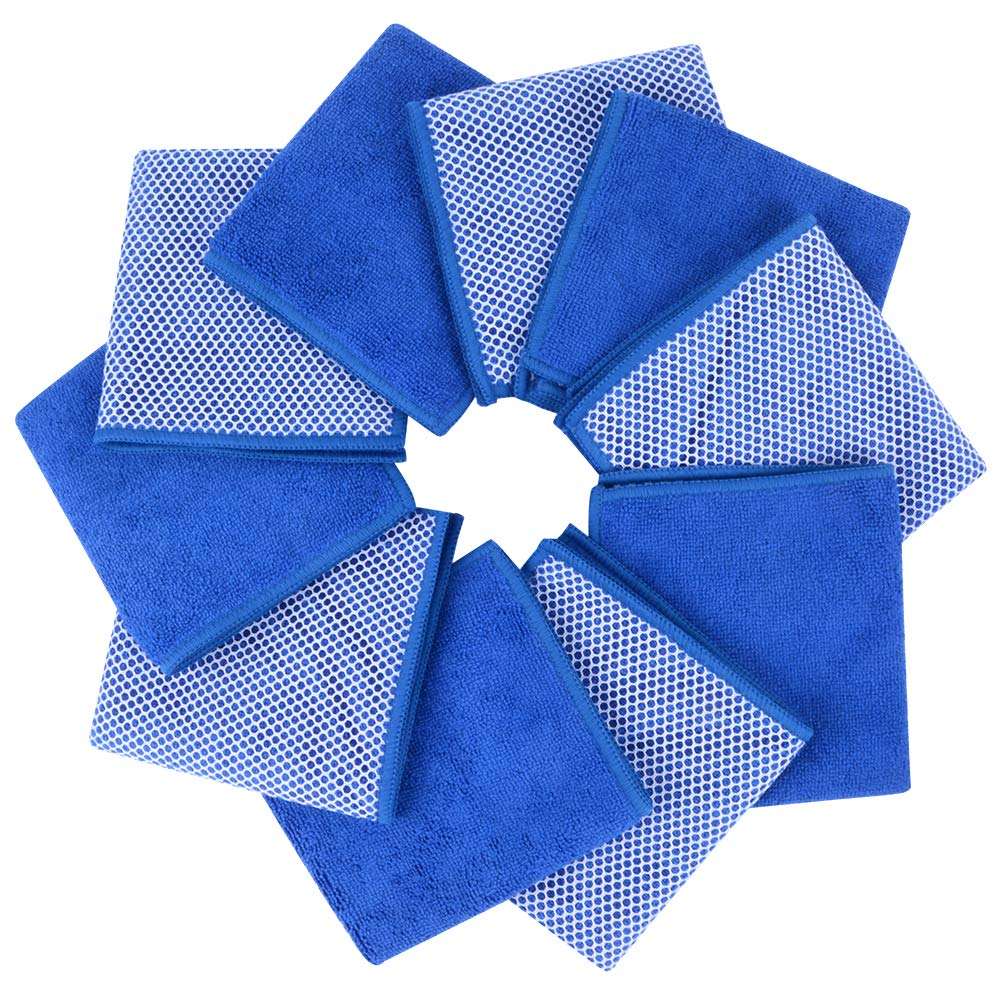 Edgeless Ultra Thick Plush Microfiber Cleaning Cloth Super Absorbent And Quick Drying Micro fiber Car Wash Towel