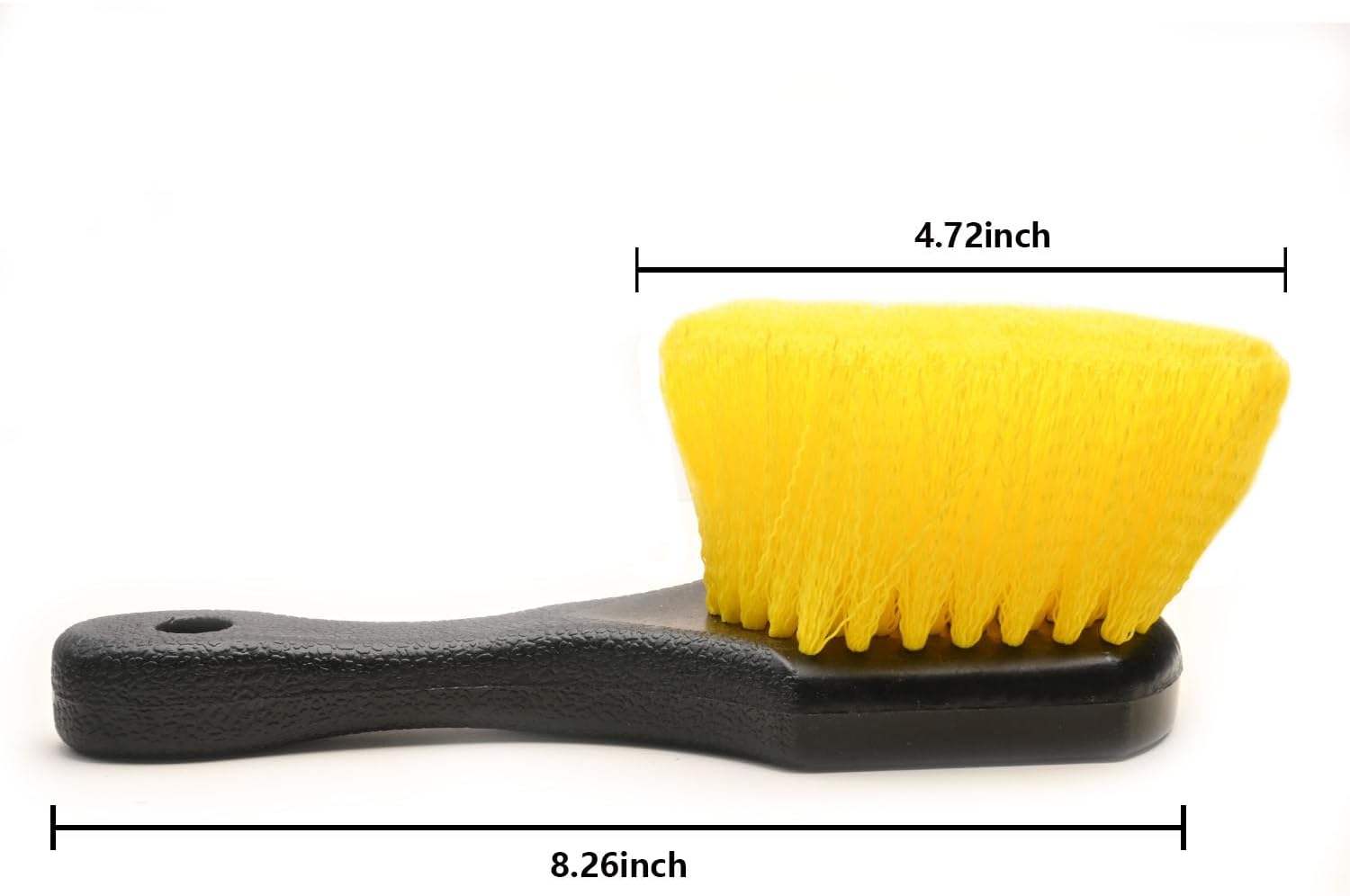 Wheel & Tire Brush for Car Rim, Soft Bristle Car Wash Brush
