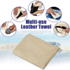 100*70cm Chamois Cloth for Car Drying Towel Natural Shammy Towel Real Leather Washing Cloth Cleaning Towel Car Wipes