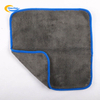 Custom Logo 1000 gsm Deluxe Dual Layer Absorbent Plush Car Wash Towel 1000gsm Microfiber Towel Car Cleaning Drying