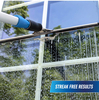 Microfiber Window Cleaning Combo Squeegee Professional for window Cleaning with Refill 10"