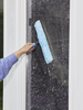 Microfiber Window Cleaning Combo Squeegee Professional for window Cleaning with Refill 10"