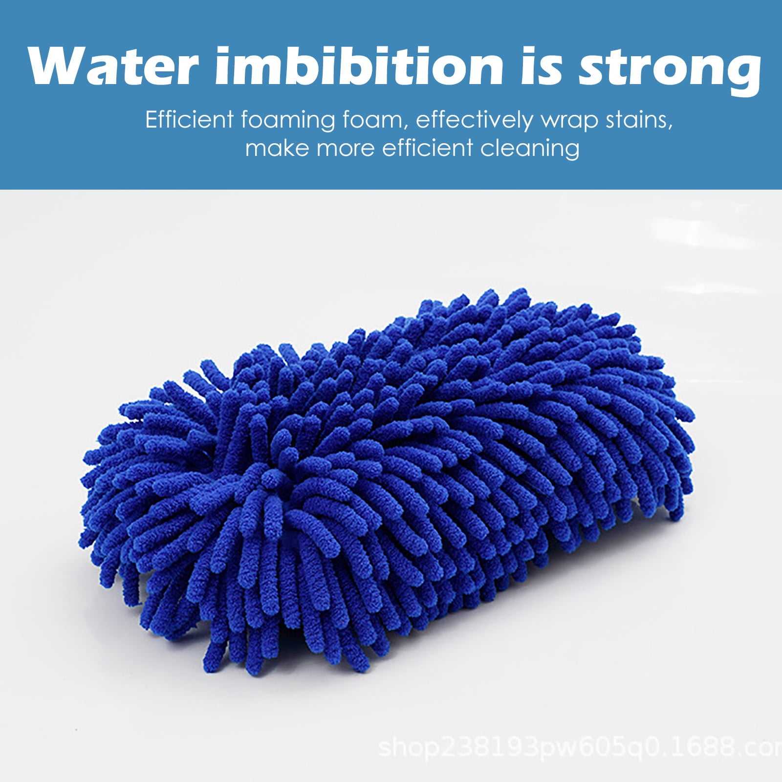 Car Wash Supplies Car Wash Car Hand Soft Towel Soft Towel Microfiber Chenille Cleaning Sponge Block