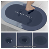 Resistant Anti Non Slip Quick Drying Soft Comfy Super Water Absorbent Floor Shower Mats Bath Bathroom Rug Mat